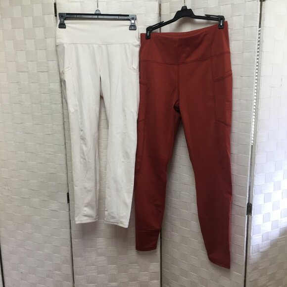 2 pair's women's athletic leggings size small fabletics members mark - Picture 2 of 15